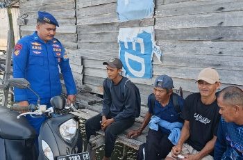 Polisi RW Hadir, Menyapa, Mendengar, dan Melayani Masyarakat Perbatasan