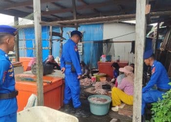 Ciptakan Keamanan, Polairud Dekati Warga dan Imbau untuk Tidak Memperjualbelikan Kepiting Devil Crab