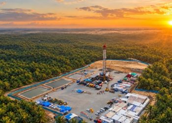 PT Pertamina Hulu Energi Lepas Pantai Bunyu Mulai Pengeboran Eksplorasi Sumur Tingkilan-001