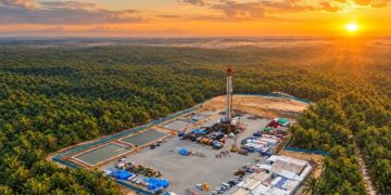 PT Pertamina Hulu Energi Lepas Pantai Bunyu Mulai Pengeboran Eksplorasi Sumur Tingkilan-001