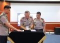 Kapolda Kaltara Terima Laporan Kesatuan dan Penandatanganan Buku Memori Serah Terima Jabatan