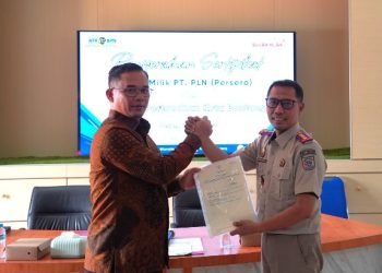 Perkuat Legalitas Aset, PLN UIP KLT Terima 11 Sertifikat Tanah dari ATR/BPN Kota Bontang