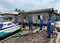 Polairud Kaltara Sosialisasikan Salam Polisi dan Imbauan Keselamatan pada Warga Pesisir