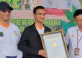 Ribuan Peserta Padati Paras Perbatasan, Senam Lukiwol Berhasil Bawa Nunukan Pecahkan Rekor MURI!