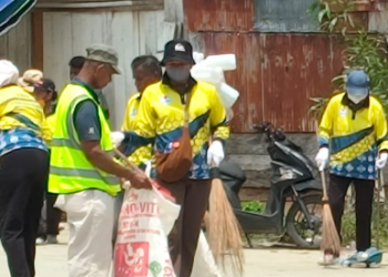 Kawal Pawai Budaya HUT ke-27, DLH Nunukan Pastikan Kebersihan Rute Kegiatan