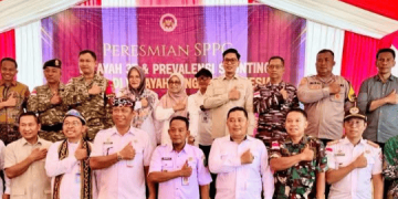 Dukung Generasi Sehat di Perbatasan, SPPG Sungai Nyamuk Mulai Beroperasi